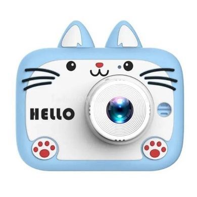 Дитячий фотоапарат X900 Cat Блакитний