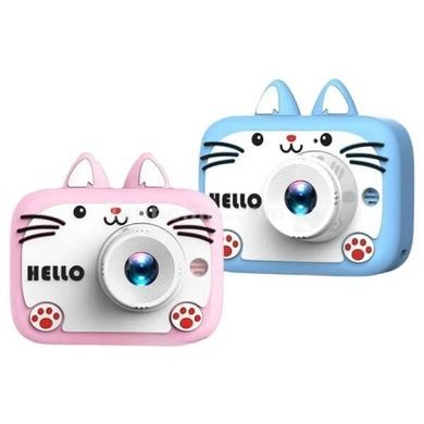 Дитячий фотоапарат X900 Cat Блакитний