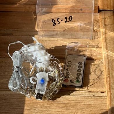Гірлянда штора 2*2м 200LED USB 4548 AND 85-2