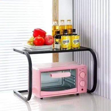 Полка кухонная над микроволновкой Microwave rack AND 979 Темное дерево