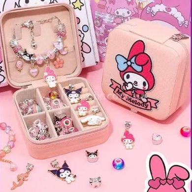 Набор для создания браслетов PANDORA My Melody в бежевом кейсе