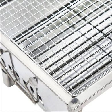 Мангал переносной с решеткой BBQ BARBECUE TRAY 883