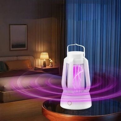 Ловушка-уничтожитель насекомых Mosquito Killer Lamp for Camping Белый