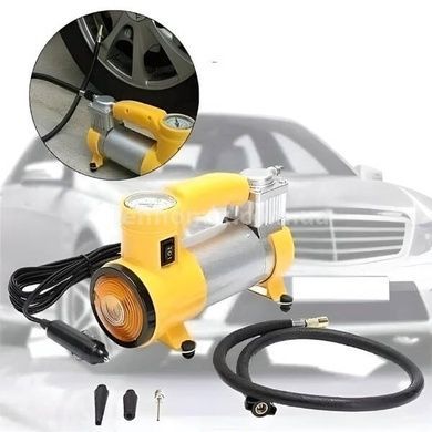 Автомобільний компресор 12V/220Вт Cyclone Air Compressor Жовтий
