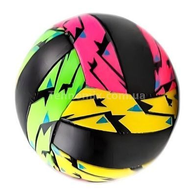 Мяч волейбольный Valleyball С 64686 Розовый с зеленым