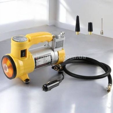 Автомобільний компресор 12V/220Вт Cyclone Air Compressor Жовтий