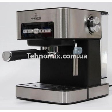 Кофемашина полуавтоматическая Crownberg CB 1566 1000Вт с капучинатором