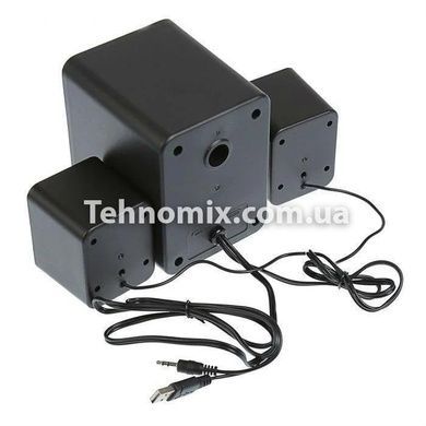 Комп'ютерні колонки з сабвуфером FT-202 mini 2.1 Сині
