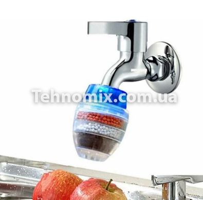 Фильтр-насадка для воды Faucet Water Filter Синий