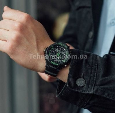 Годинник дитячий Skmei S-Shock Green 0931для дітей від 12 років