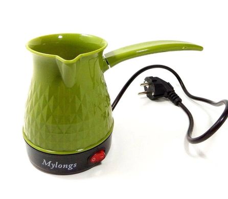 Турка електрична (кавоварка) Mylongs KF-011 600Вт 0,5л Зелена
