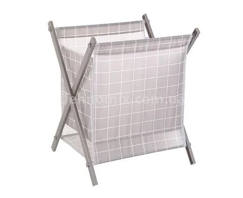 Складаний кошик для білизни Laundry Storage Basket у клітинку