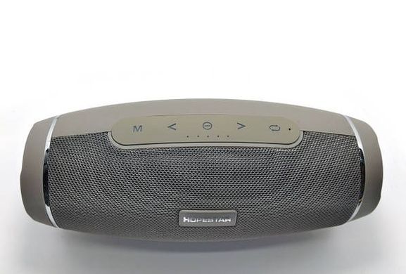 Портативна Bluetooth колонка Hopestar H27 з вологозахистом Сіра
