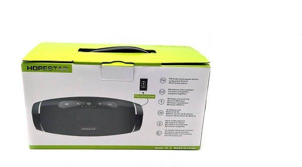 Портативна Bluetooth колонка Hopestar H27 з вологозахистом Сіра