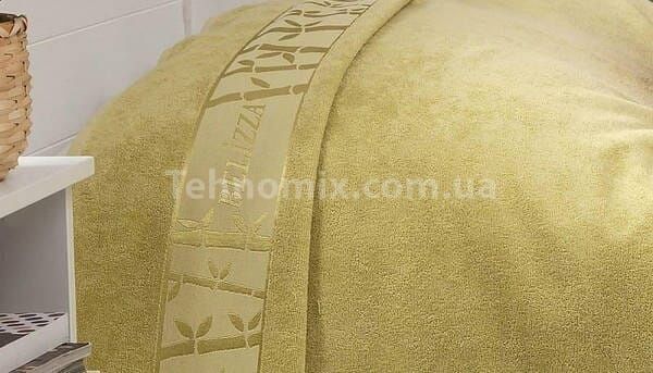 Простынь Belizza Gold yesil 200х220см Бамбук