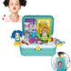 Набір для ліплення перукарня в валізі Soft Toy Hairdresser Toy + Подарунок лялька