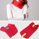 Дорожная подушка шарф для путешествий Travel Pillow Красная