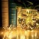 Гірлянда Крапля роси із сонячною панеллю 10м 100led Тепле світло SFK-14