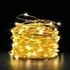 Гірлянда Крапля роси із сонячною панеллю 10м 100led Тепле світло SFK-14
