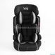 Автокрісло дитяче система ISOFIX вага дитини від 9-36 кг JOY RS-82365 Чорне із сірим