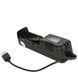 Зарядное устройство для аккумуляторов 1x18650/26650/16340/14500 с LCD дисплеем HD-8990B Черное