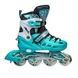 Ролики детские раздвижные с полным комплектом защиты р 29-33 Scale Sports Mint Бирюзовые