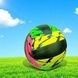 Мяч волейбольный Valleyball С 64686 Розовый с зеленым