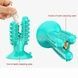 Игрушка для собак Bronzedog PetFun Dental кактус на присоске Бирюзовая