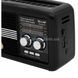 Радіоприймач із сонячною панеллю RX BT978S USB, MP3 Чорний