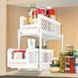 Органайзер под раковину Portable 2 Tier Basket Drawers Белый