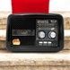 Радіоприймач із сонячною панеллю RX BT978S USB, MP3 Чорний