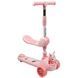 Самокат дитячий триколісний Skyper KR-819/04 Рожевий