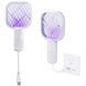 Знищувач комарів ультрафіолетовий USB мухобійка Mosquito Swatter Біла