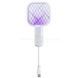 Знищувач комарів ультрафіолетовий USB мухобійка Mosquito Swatter Біла