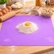 Силіконовий килимок для випічки Benson BN-021 (30*40см) Фіолетовий