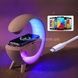 Нічник Smart Light з бездротовою зарядкою, колонкою та годинником BT-3401 Чорний (Без заводської упаковки)
