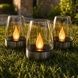 Набір садових світильників Свічки 3шт garden light
