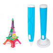 3D ручка для малювання 3D pen 6-1 Блакитна