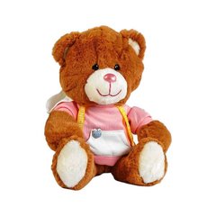 Мягкая игрушка Медвежонок в кофточке 30см Розовый