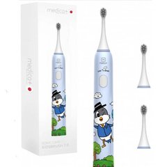 Звуковая зубная щетка Medica+ KidsBrush 7.0 (Япония) Голубая 50995