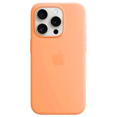 Чохол для смартфона Silicone Full Case AAA MagSafe IC для iPhone 15 Pro Orange
