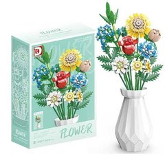 Конструктор Букет квітів 600 деталей Flower