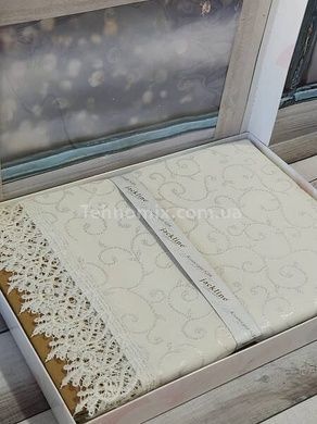 Скатерть с кружевом Jackline KDK242 160х220см Жаккард Полиэстер