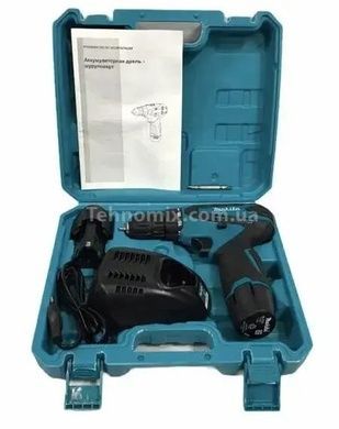 Шуруповерт акумуляторний Makita DF330DWE 18В/2Ач Li-Ion