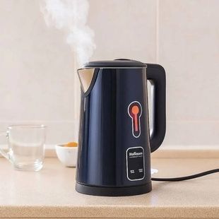 Электрочайник с чашей из нержавеющей стали внутри Hoffmans 2,5L 1800W HM-2538 Синий