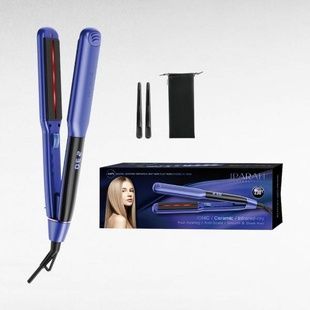 Выпрямитель для волос 4 режима, 100-230&deg;C, керамическое покрытие, LED display, 55-62W IPARAH P-104B Синий