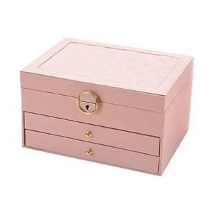 Шкатулка ля украшений 23*17*13,5 XL-1319 Розовая