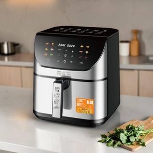 Аерогриль 8л 1700Вт+500Вт Air Fryer RAF R.5388 Чорний