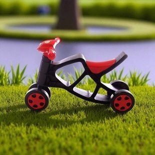 Біговел Мінібайк дитячий чотириколісний DOLONI 0136/02 Чорний з червоним