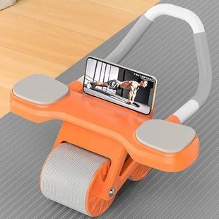 Тренажер-ролик для м'язів преса Roller Wheel Помаранчевий